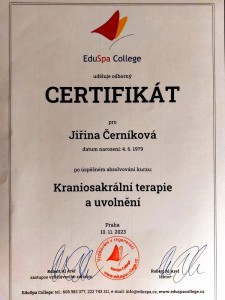 Kraniosakrální terapie EduSpa